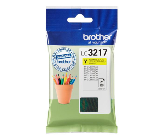 Brother LC3217Y yellow 550 str. - 385878 - zdjęcie 2